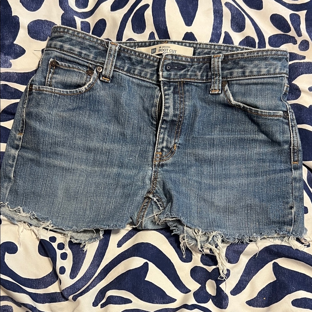 GAP Blue Jean Cutoff Shorts